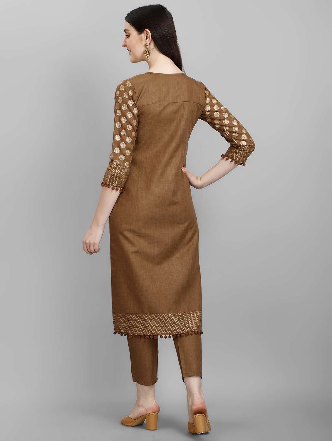 printed kurta pant set - 19864107 -  Standard Image - 2