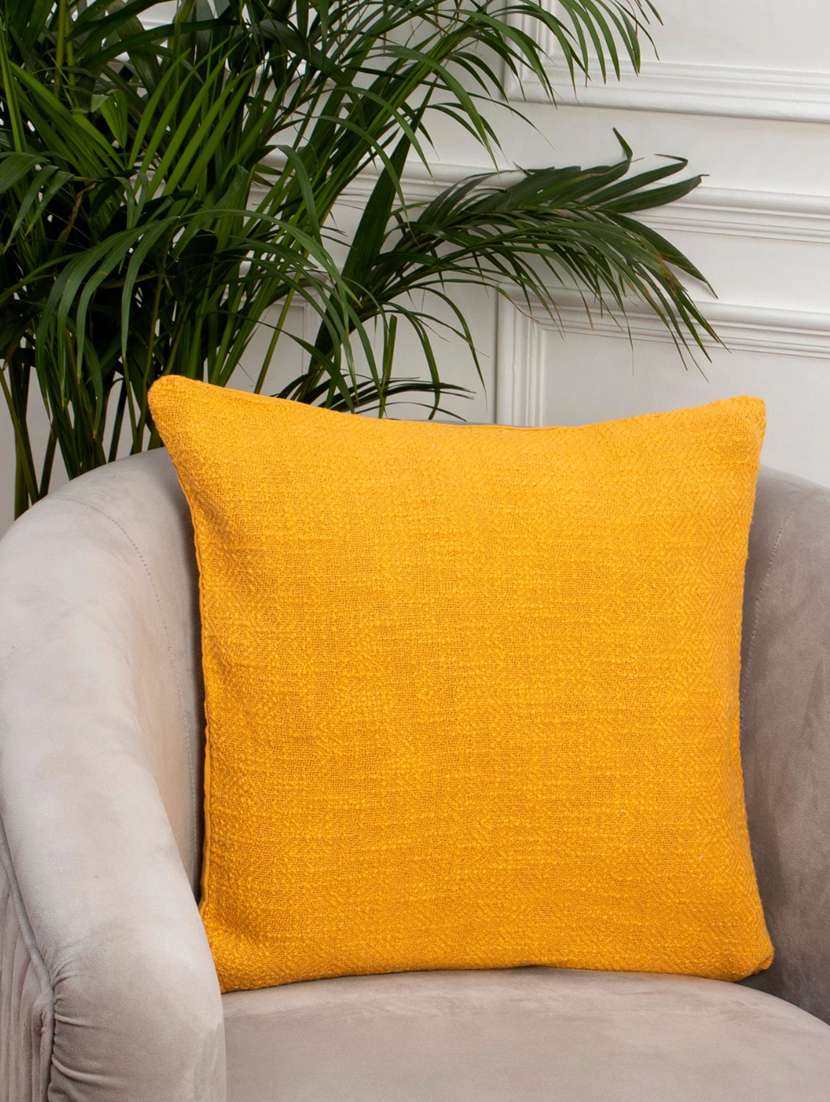 cotton tweed weave cushion cover pack of 2 - 19865244 -  Standard Image - 2