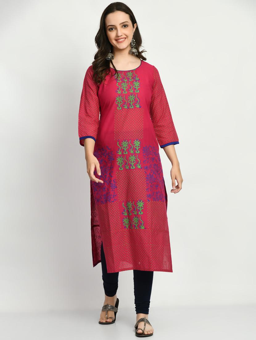 women's straight kurta - 19865827 - Zoom Image - 0