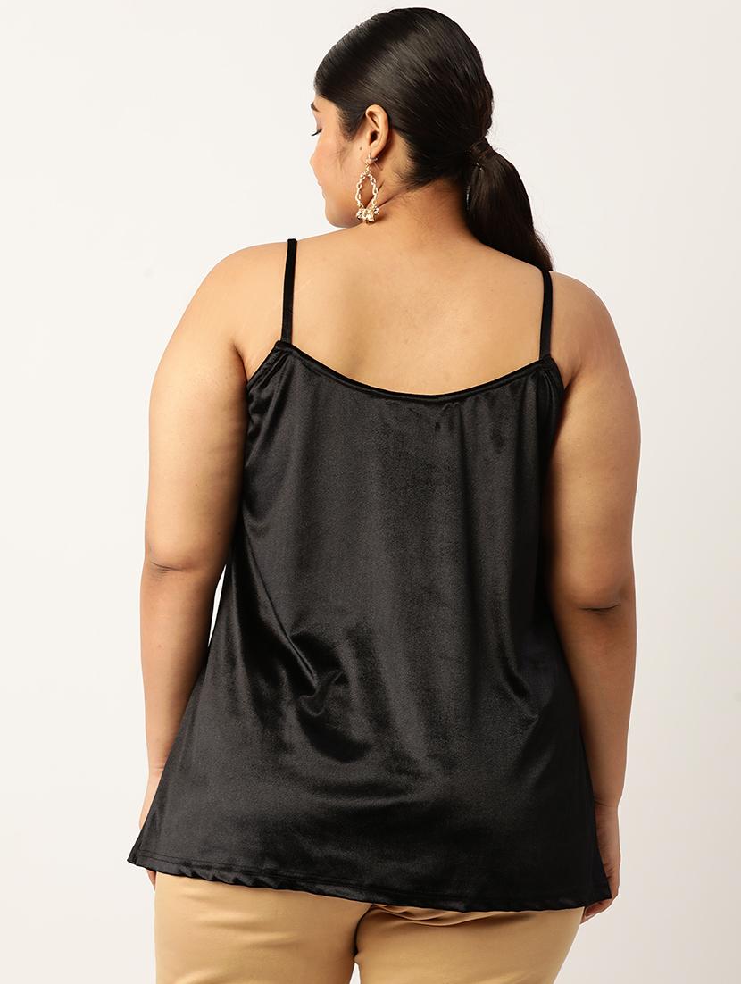 women's straight sweetheart neck top - 19866737 - Standard Image - 2