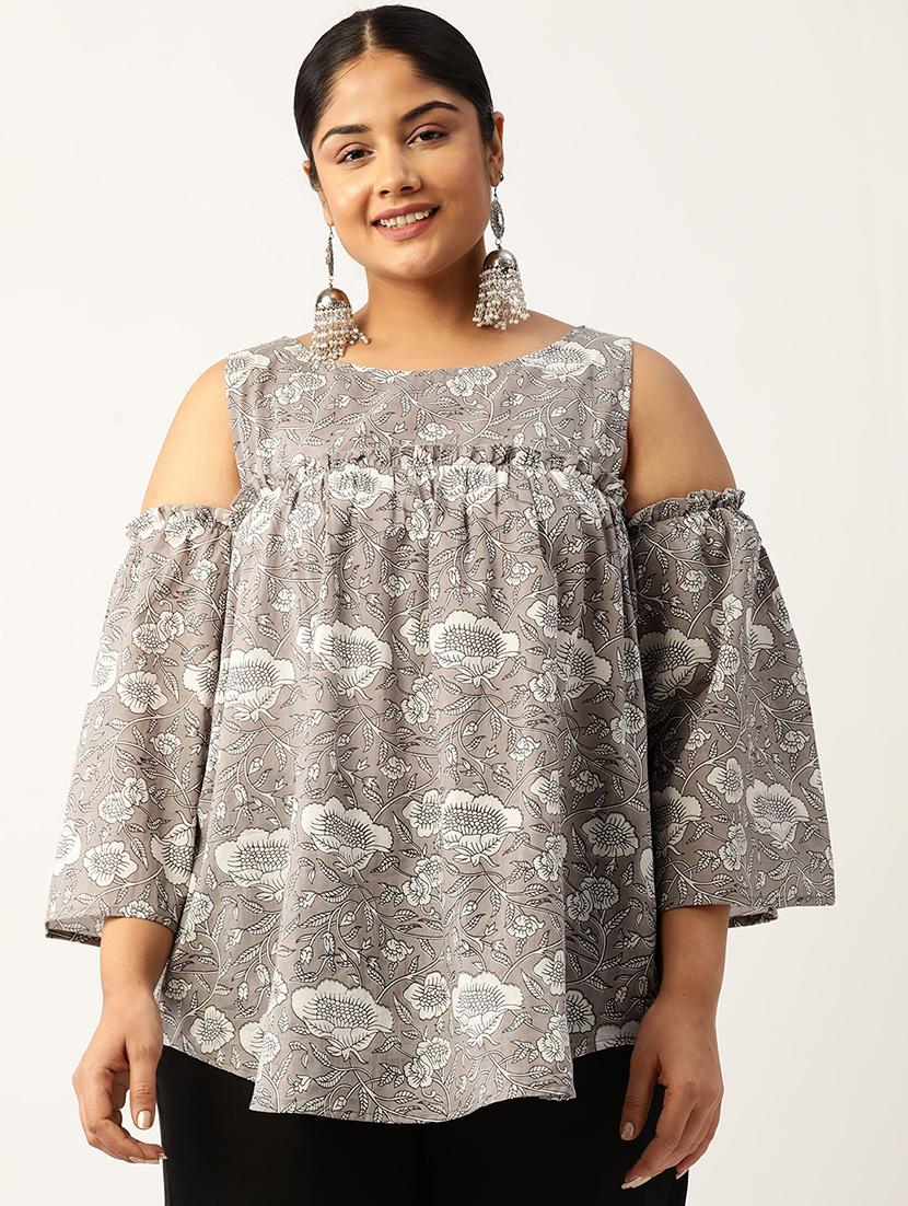 women's straight round neck top - 19866823 - Zoom Image - 0