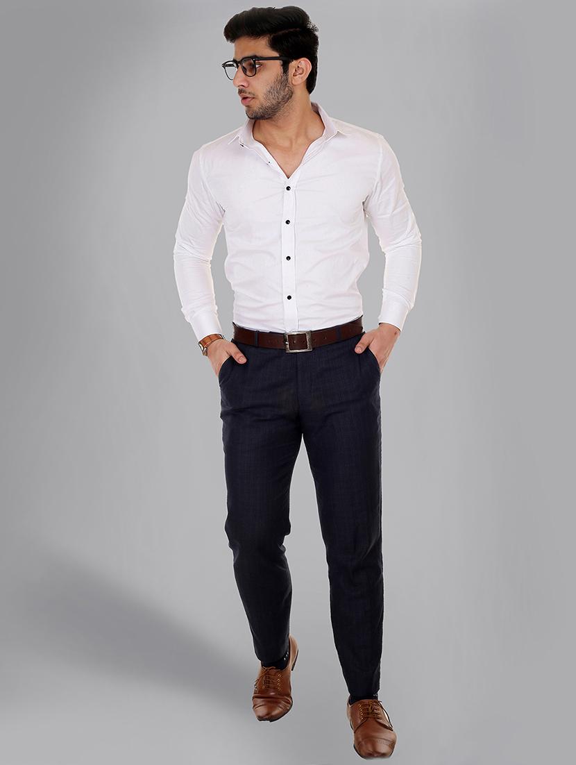 mens solids formal shirt - 19868267 - Standard Image - 2