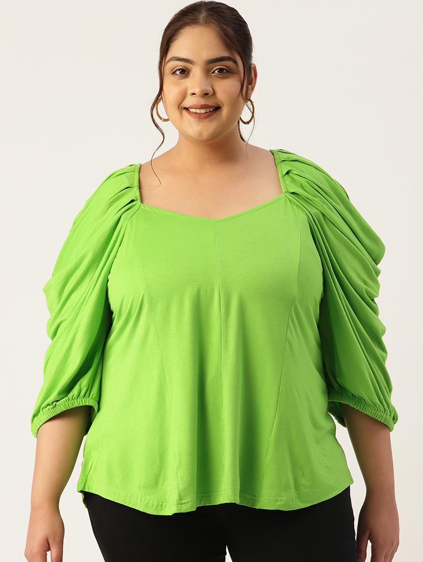 women's straight sweetheart neck top - 19868336 -  Zoom Image - 0
