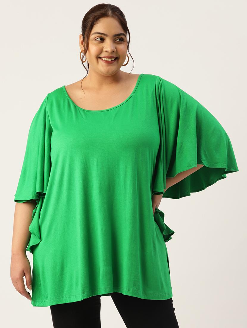 women's a line boat neck top - 19868515 - Zoom Image - 0