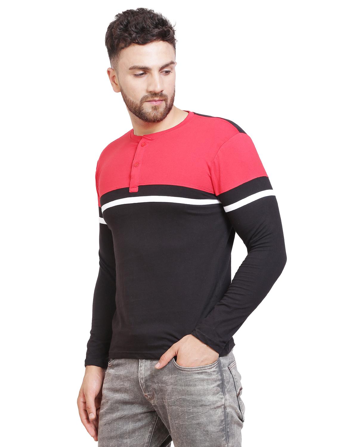 color blocked regular t-shirt - 19868809 - Standard Image - 2