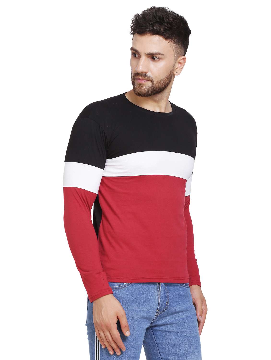 men printed long sleeves t-shirt - 19868815 -  Standard Image - 2