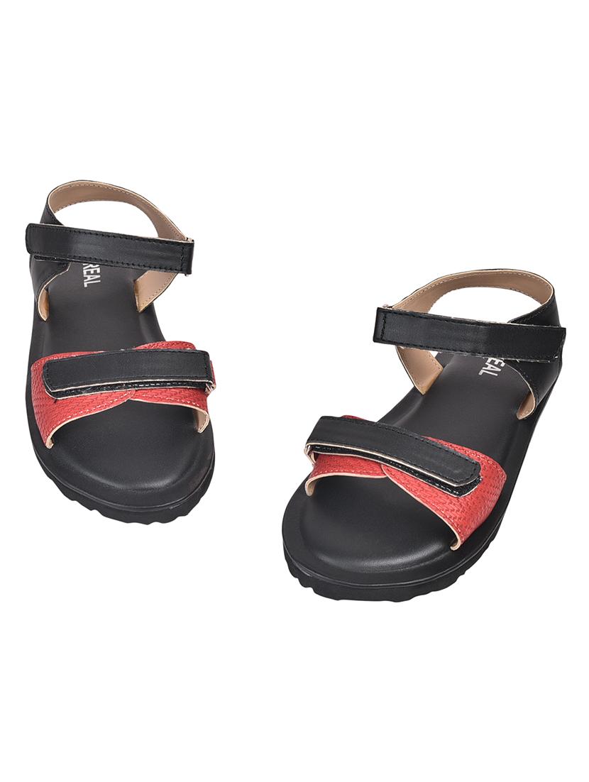 black synthetic sandals - 19868898 - Standard Image - 2