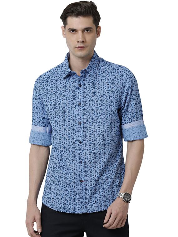 mens printed casual shirt - 19871202 -  Zoom Image - 0