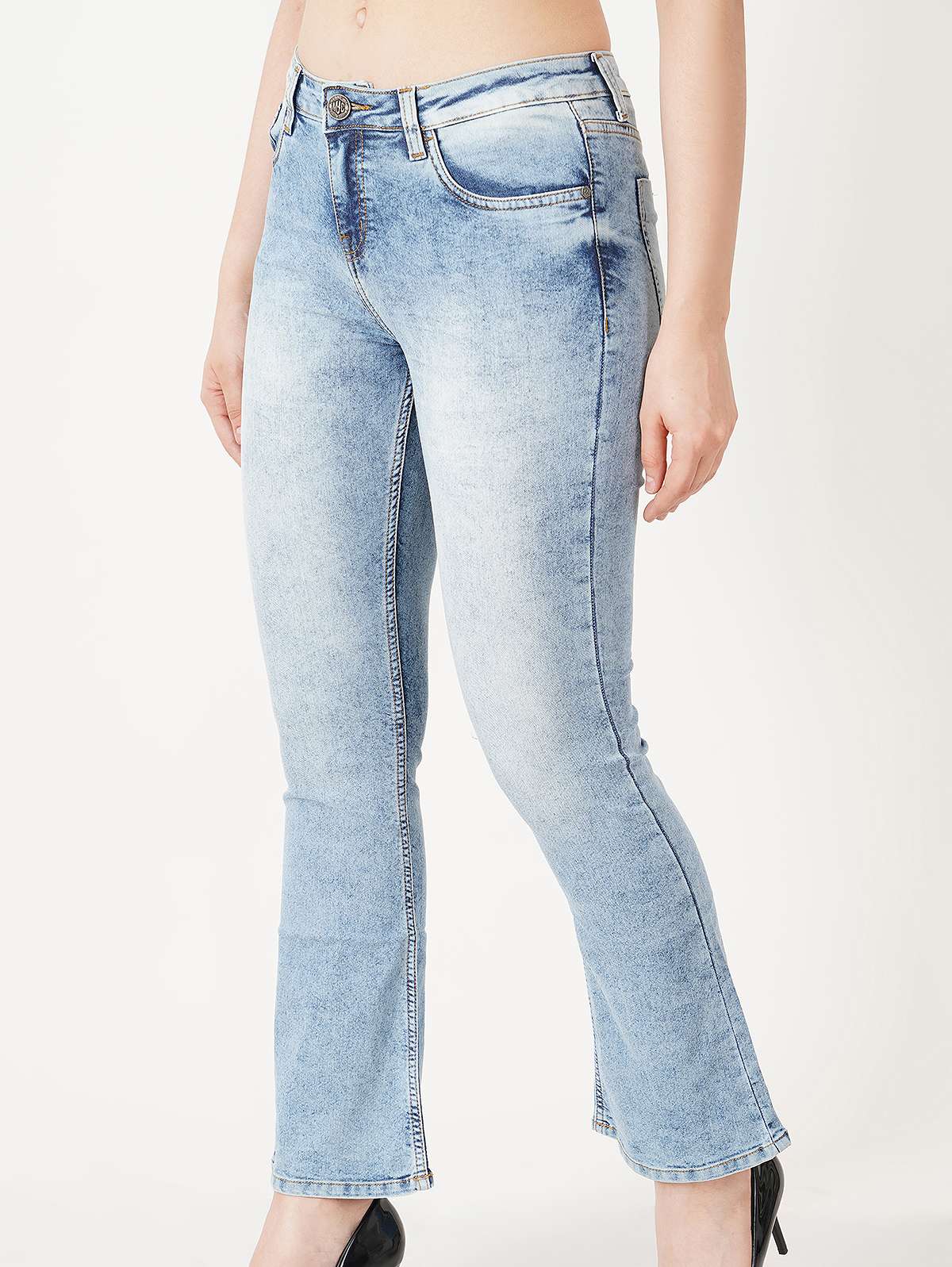 blue bootcut denim jeans - 19871801 - Standard Image - 2