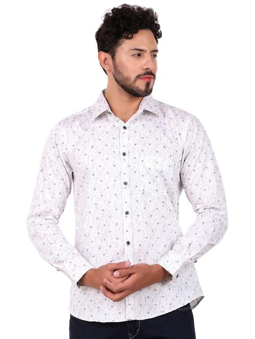 mens printed casual shirt - 19874661 -  Standard Image - 0