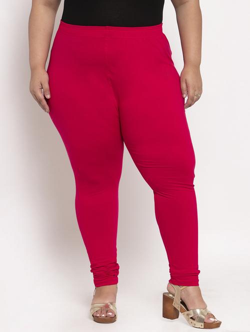 pink cotton leggings - 19874860 - Standard Image - 0