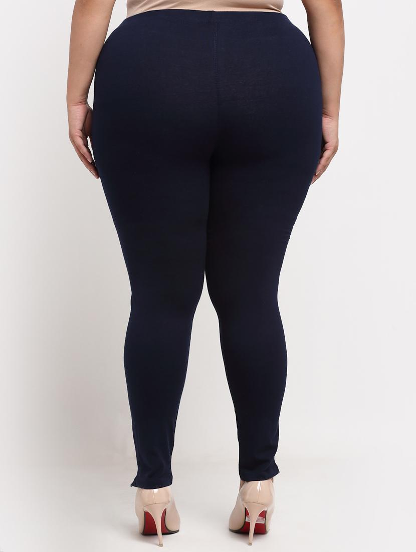 navy blue cotton leggings - 19874871 - Standard Image - 2