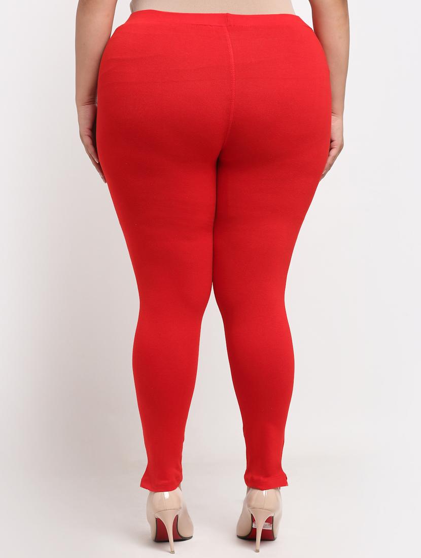 red cotton leggings - 19874875 - Standard Image - 2