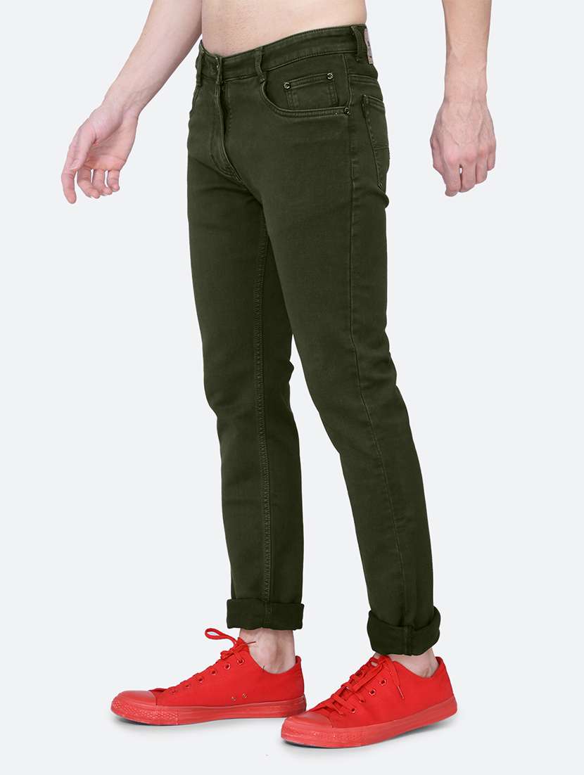 mens slim fit plain jeans