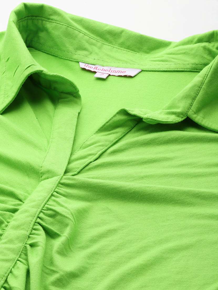 Women's A Line Collared Top