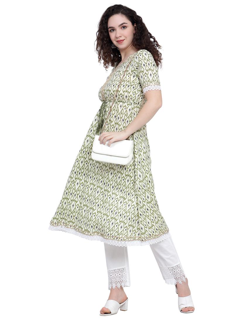 women's flared kurta - 19876510 - Zoom Image - 0