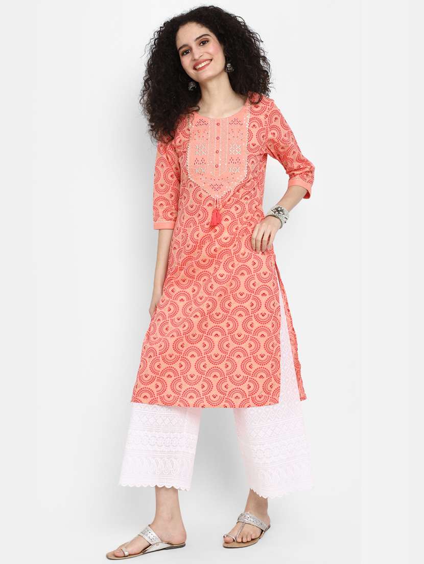 women's straight kurta