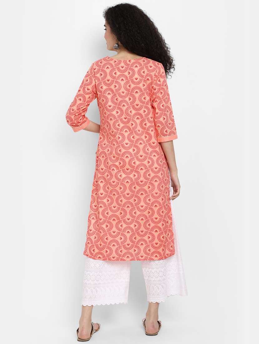 women's straight kurta - 19876570 -  Standard Image - 2