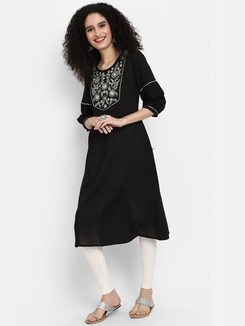 women's straight kurta - 19876583 - Standard Image - 0