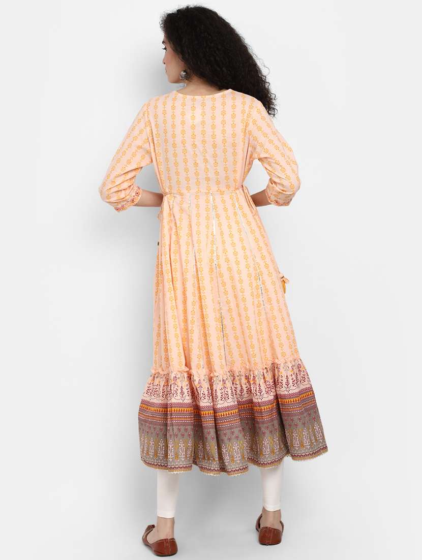 women's flared kurta - 19876588 -  Standard Image - 2