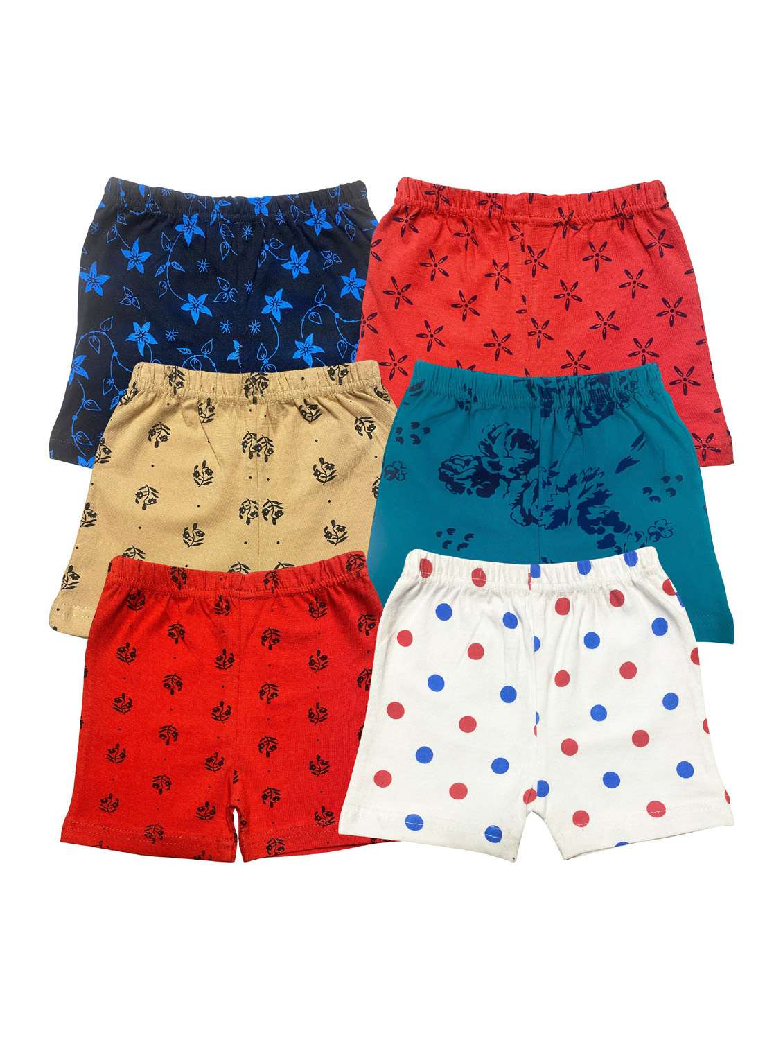 boys printed shorts combo