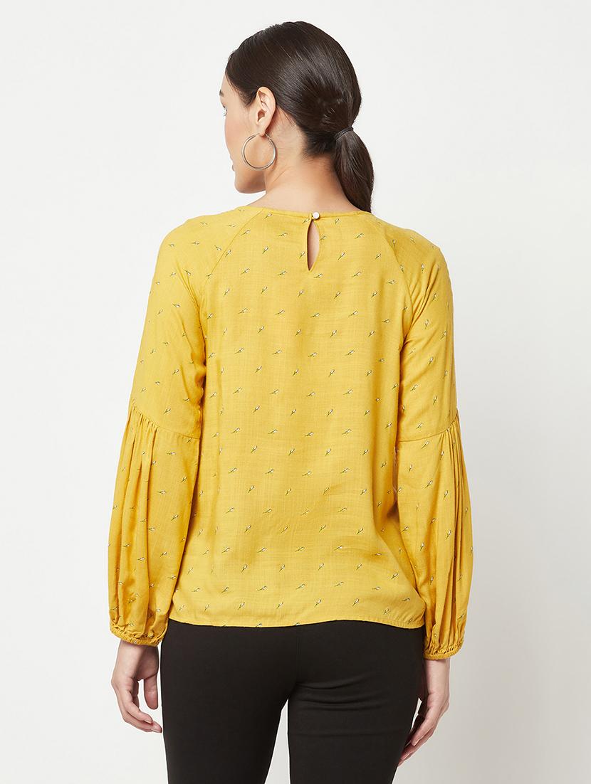 women's straight round neck top - 19878255 - Standard Image - 2