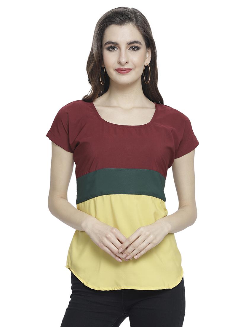 women's straight square neck top - 19878415 - Zoom Image - 0