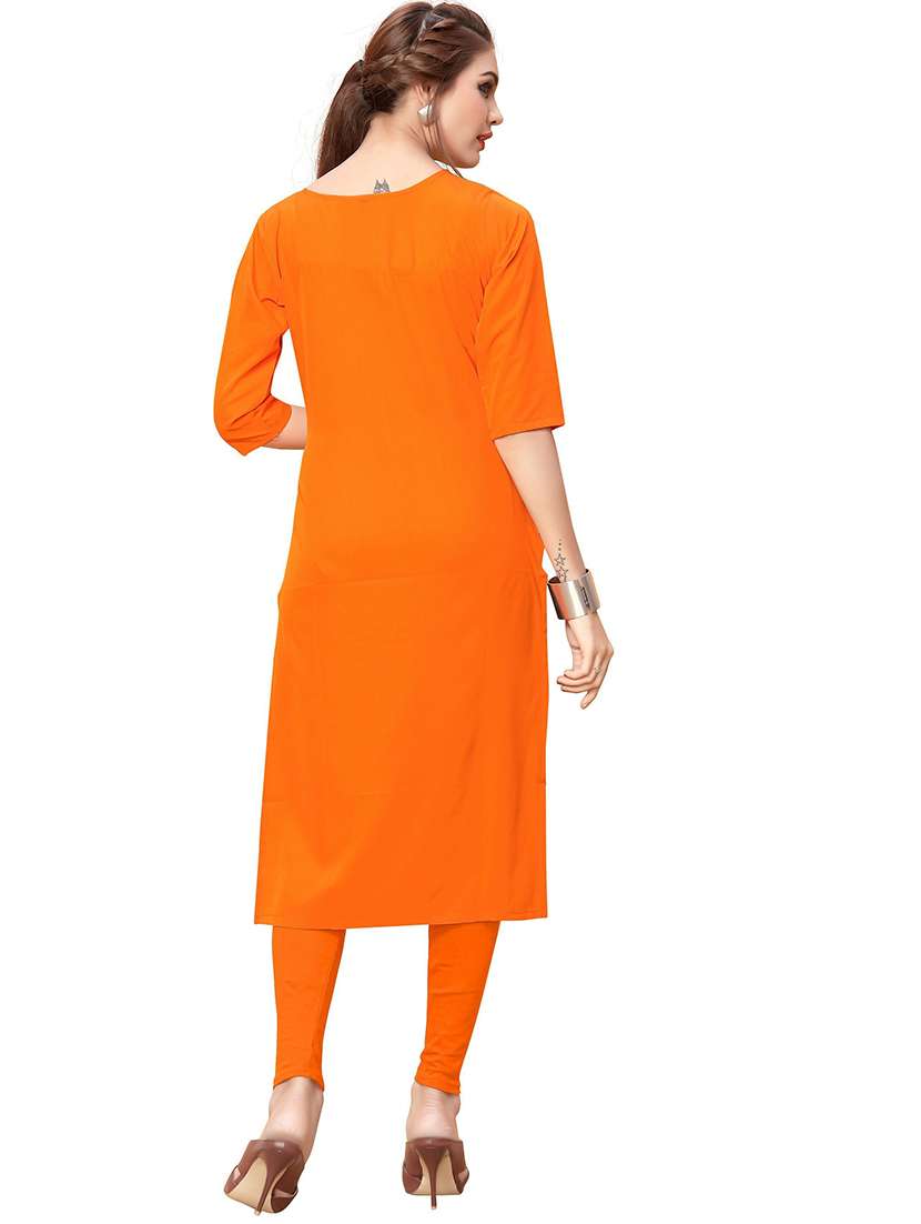 women's straight kurta - 19881641 - Standard Image - 2