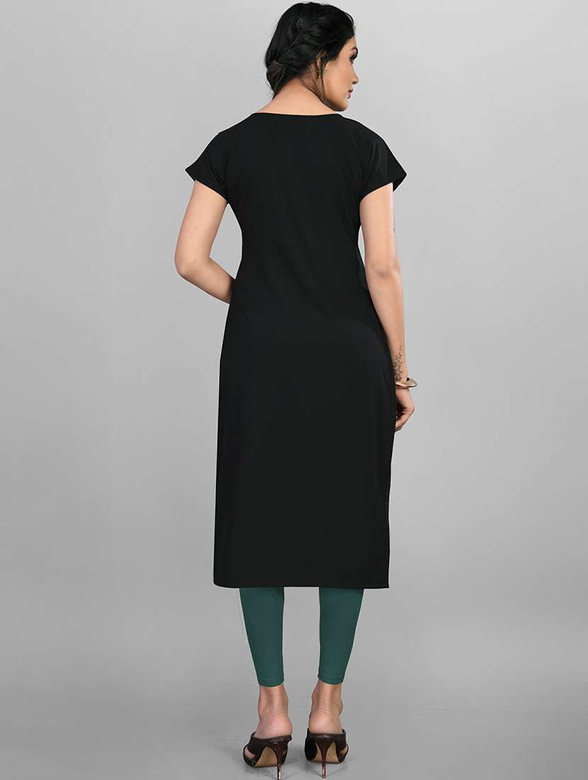 women's straight kurta - 19882220 - Standard Image - 2