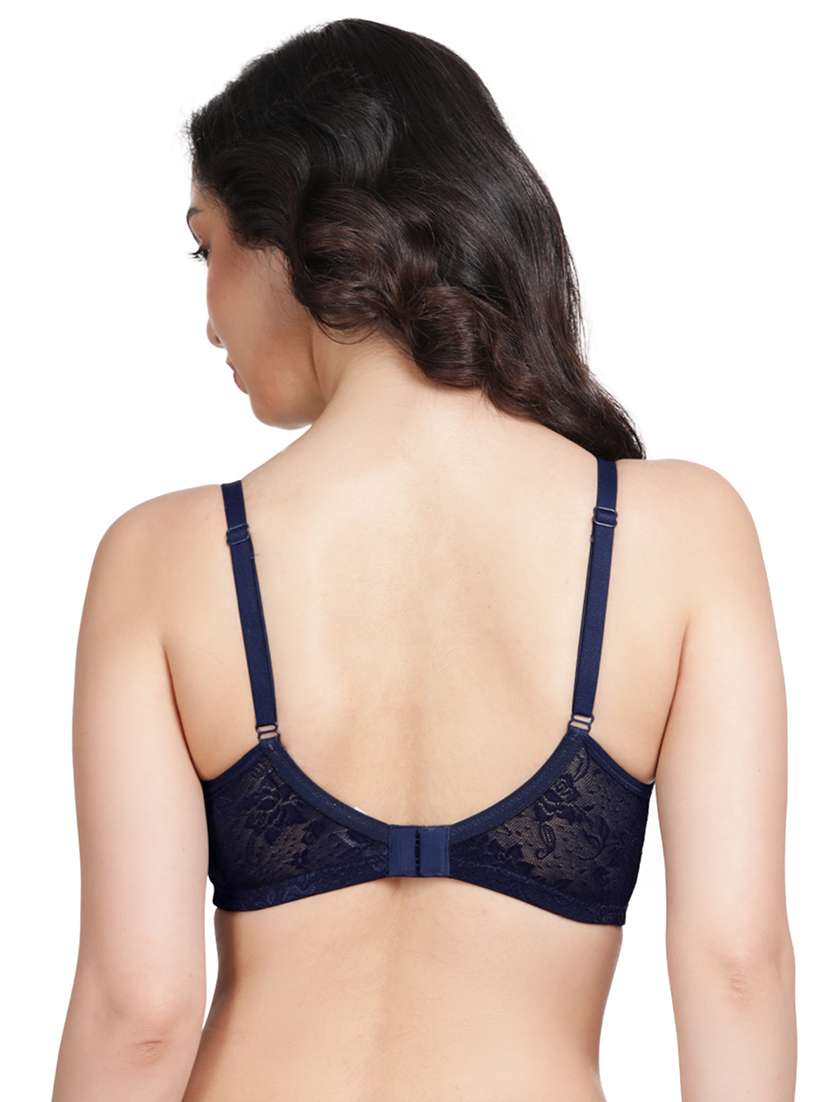 blue cotton blend tshirt bra - 19883191 -  Standard Image - 2