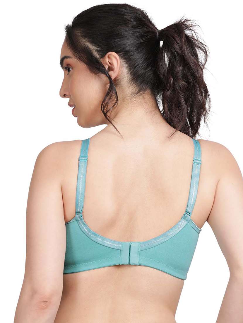 blue cotton tshirt bra - 19883198 -  Standard Image - 2