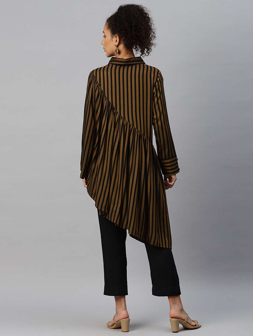 stripes top and trouser set - 19883365 -  Standard Image - 2