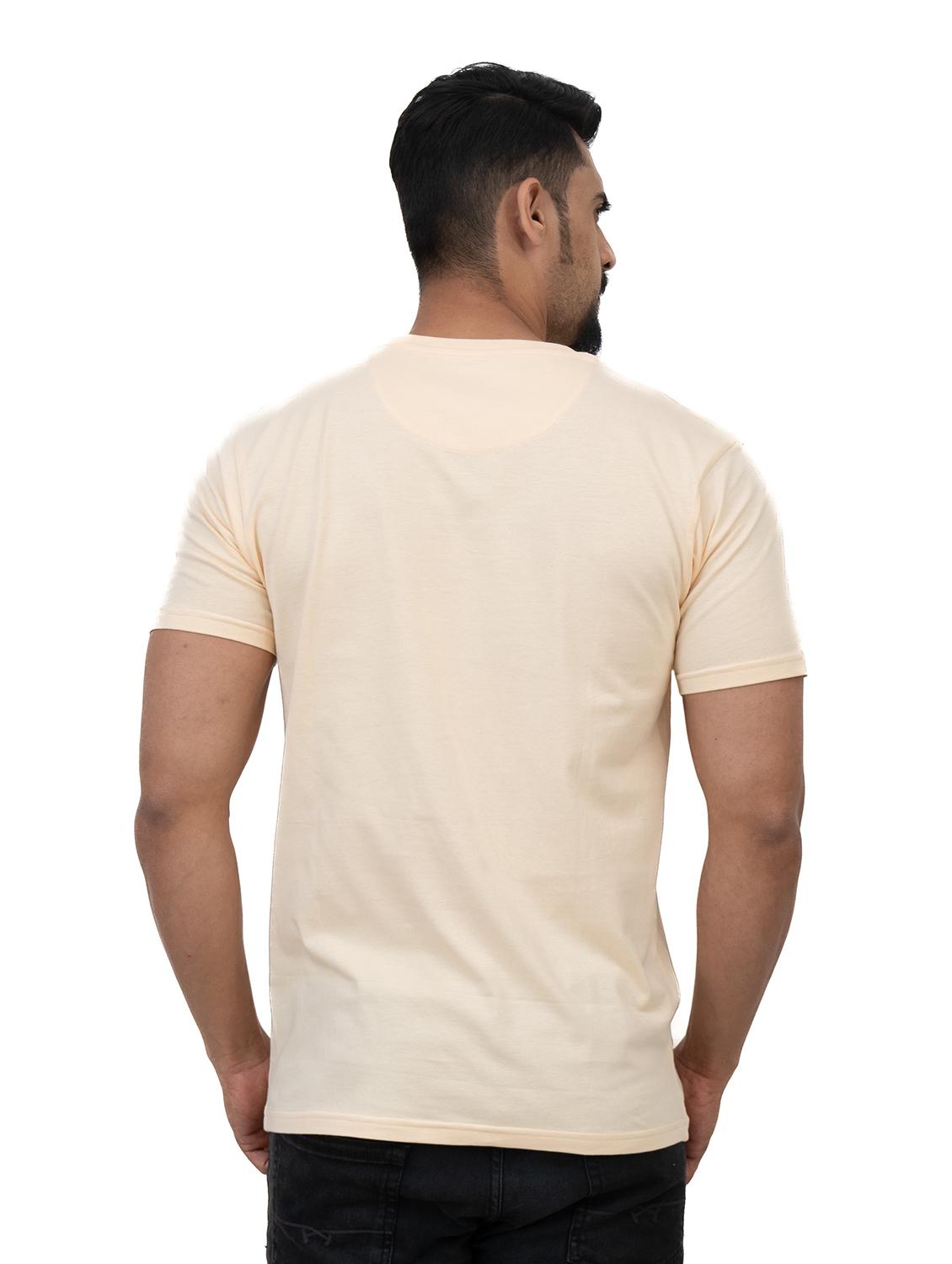 round neck solid cotton t-shirt - 19889775 - Standard Image - 2