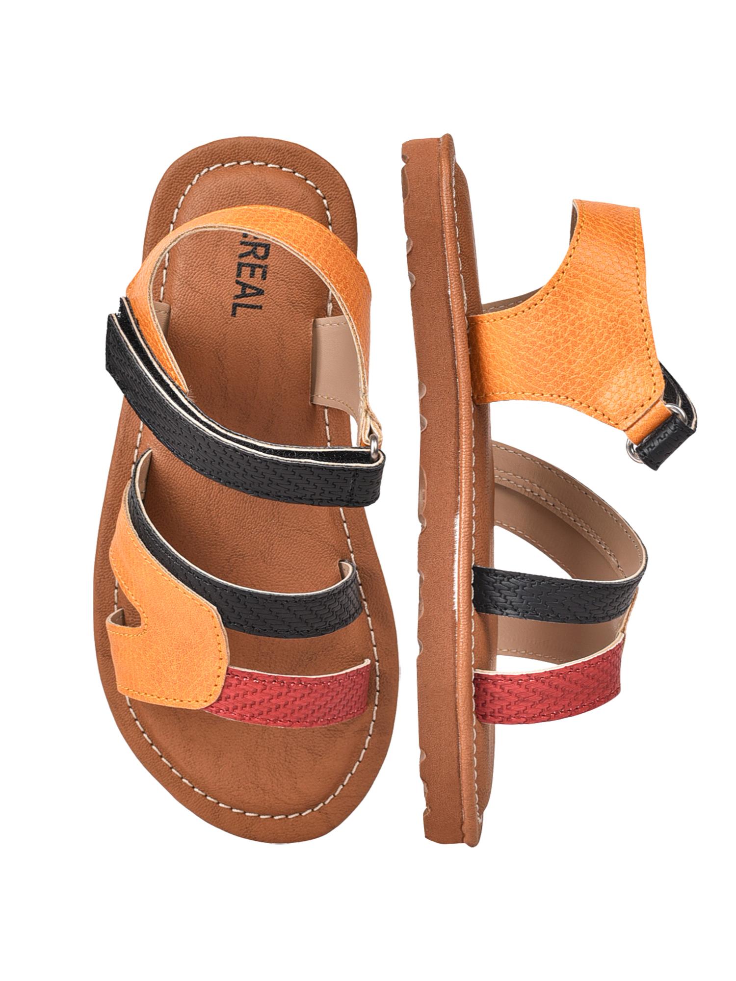 velcro closure sandals - 19889876 - Standard Image - 2