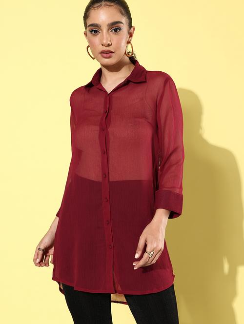 shirt collar solid regular shirt - 19889926 -  Standard Image - 0