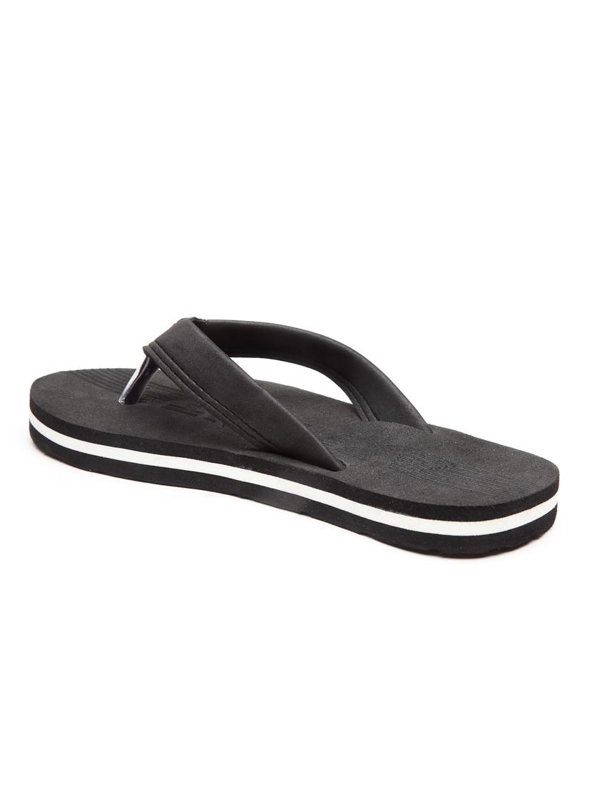 black slip on flip flop - 19891643 - Standard Image - 2