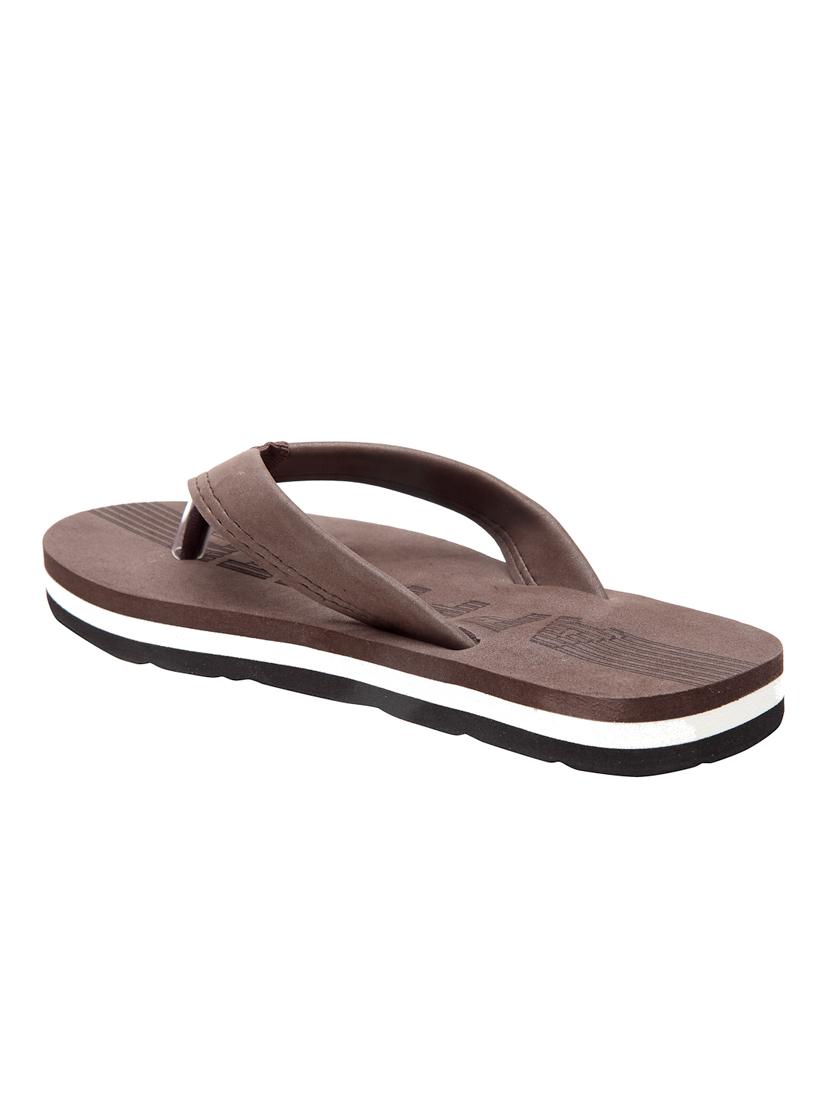 brown slip on flip flop - 19891645 - Standard Image - 2