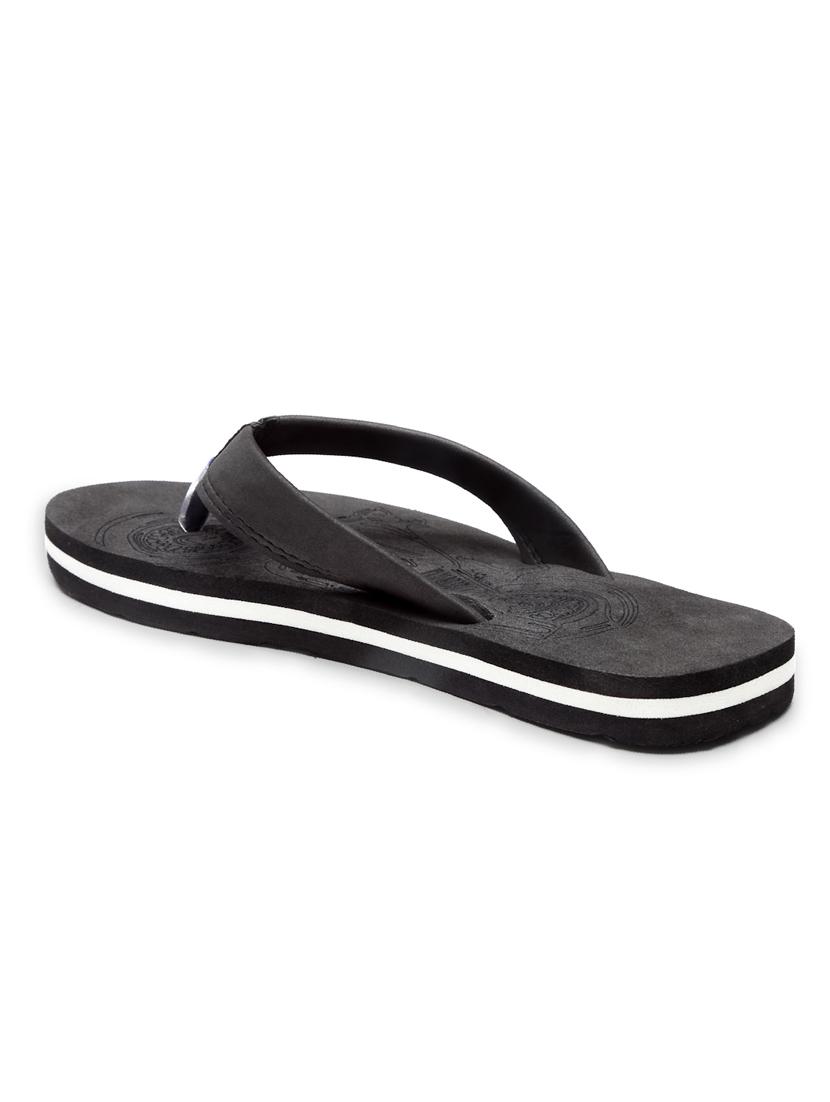 black slip on flip flop - 19891677 - Standard Image - 2