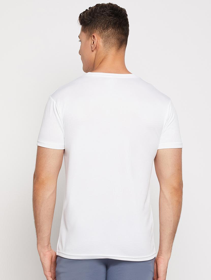 round neck color block t-shirt - 19891819 - Standard Image - 2