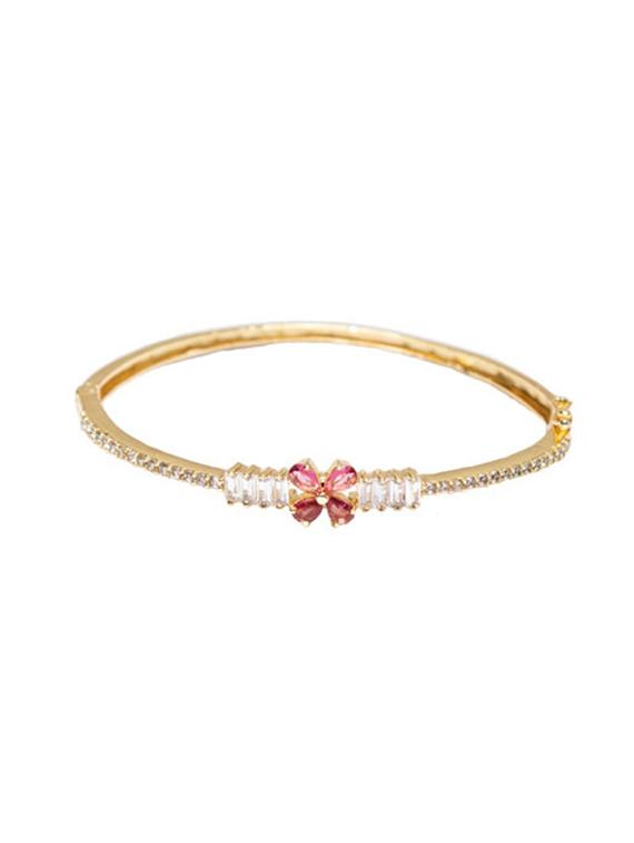 red gold plated bangle  bracelet - 19895056 -  Zoom Image - 0