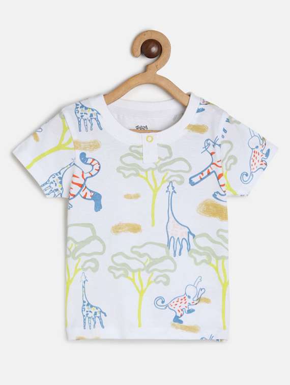 boys printed cotton t-shirt 