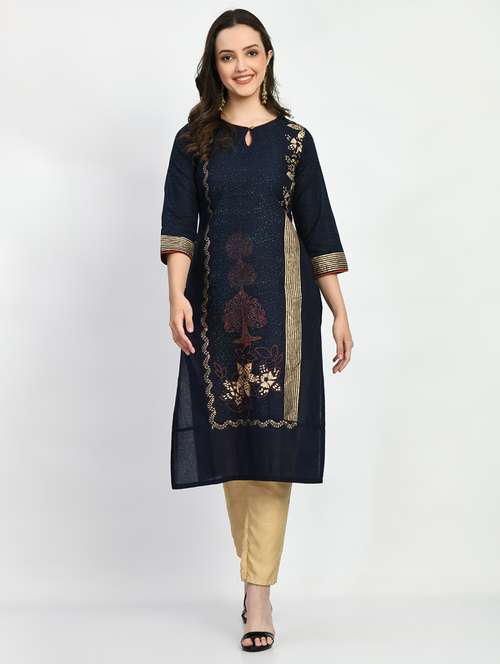 women's straight kurta