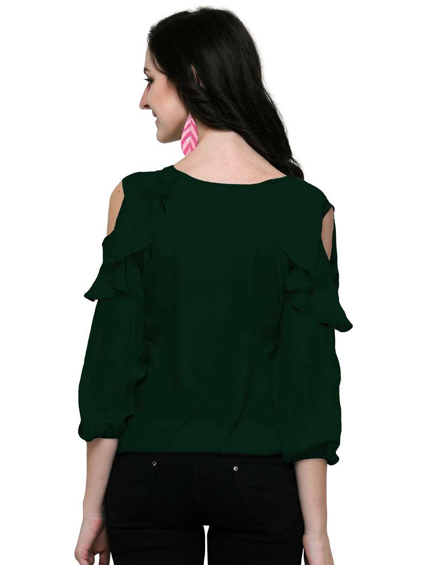 green solid straight top - 19899946 - Standard Image - 2