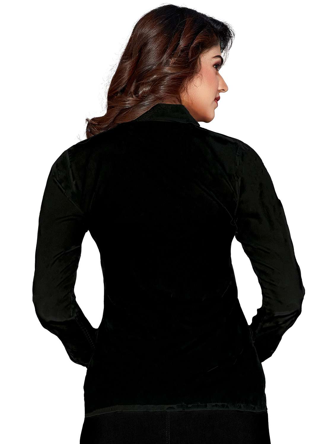 black solid straight top - 19900039 -  Standard Image - 2