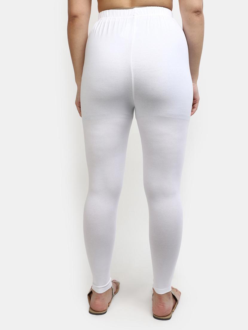 v-mart solid women's leggings - 19902961 - Standard Image - 2