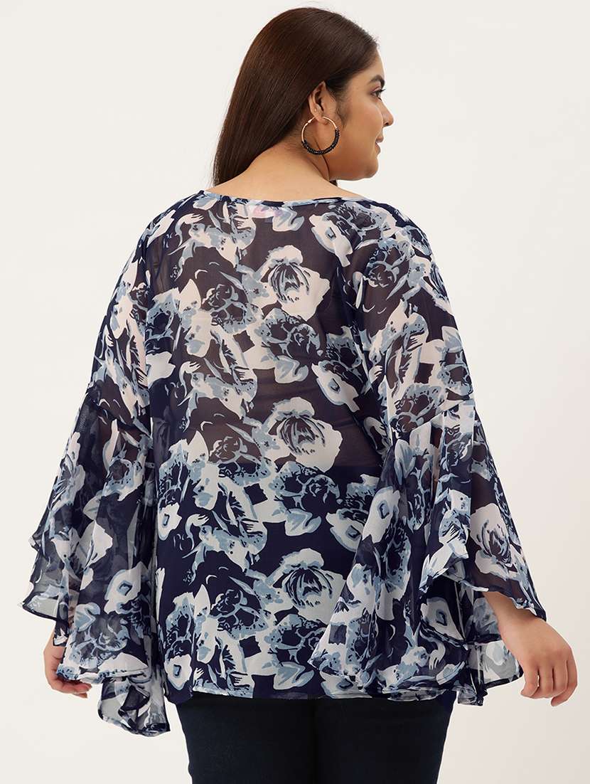 women's high-low round neck top - 19903622 -  Standard Image - 2