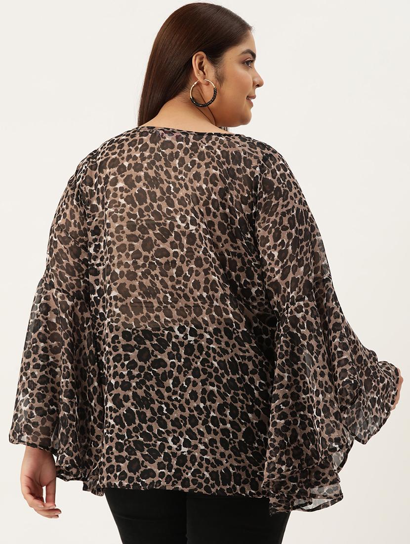 women's straight round neck top - 19903625 - Standard Image - 2