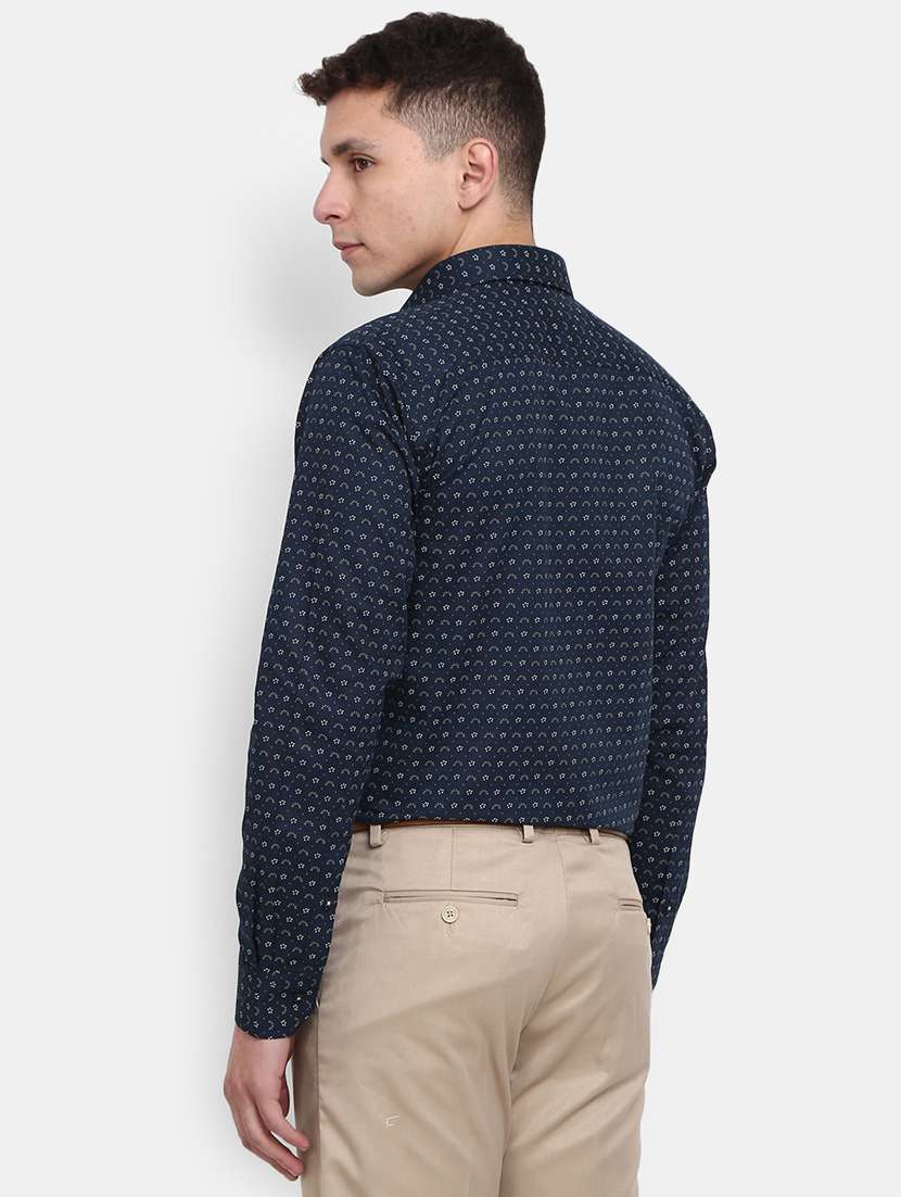 mens micro print formal shirt - 19906104 -  Standard Image - 2