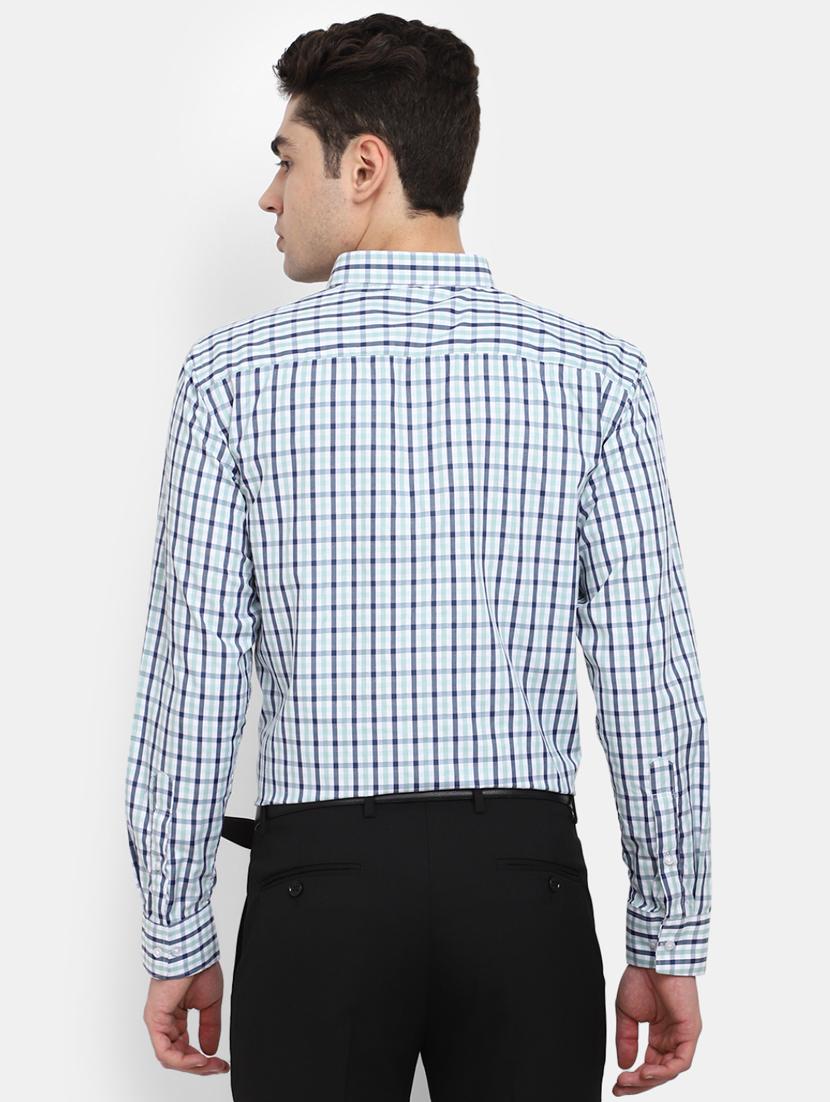 mens checks formal shirt - 19906131 - Standard Image - 2