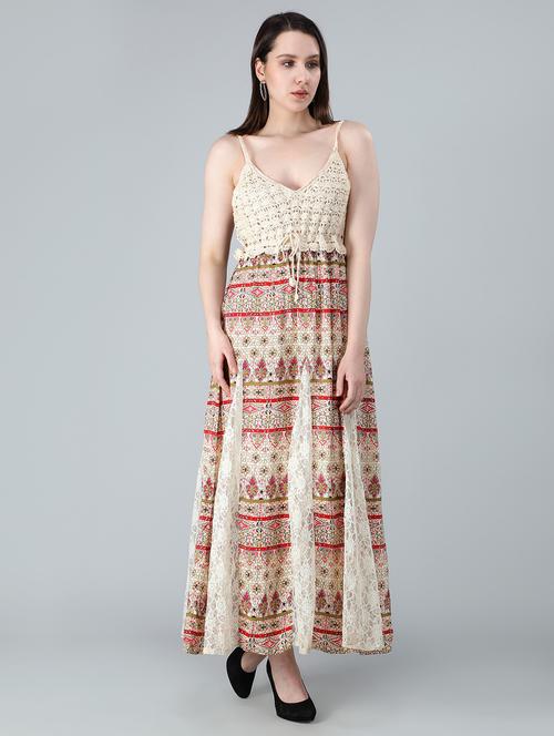 women's  self design dress - 19906251 -  Standard Image - 0
